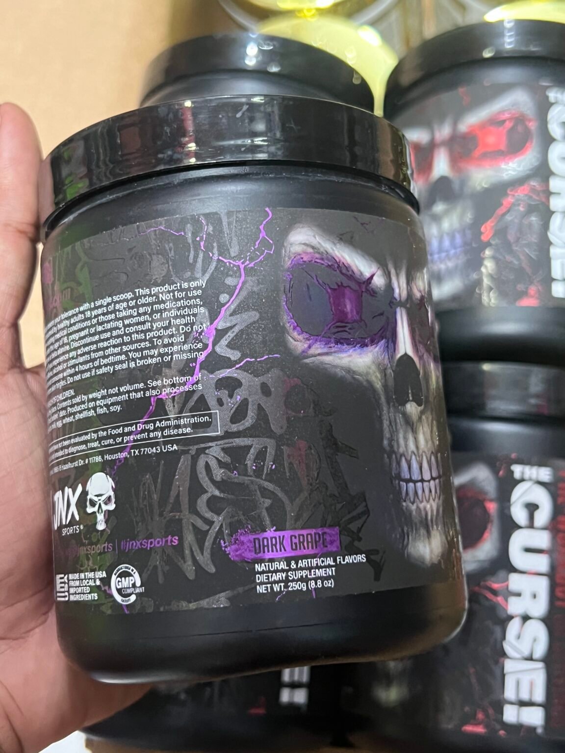 THE CURSE! PREWORKOUT 50 SERVINGS, 155MG CAFFEINE Arcane Supplements