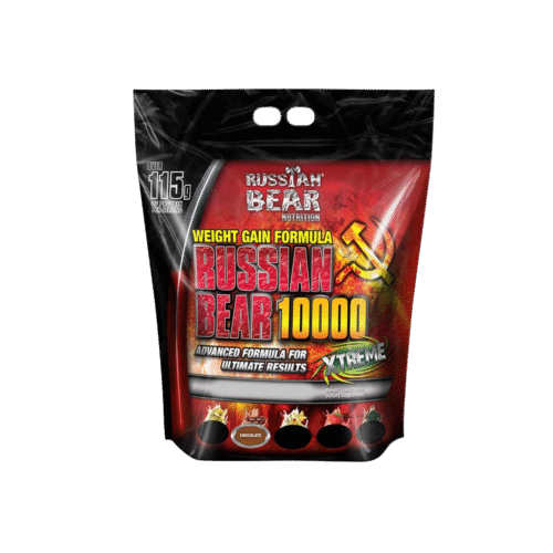C58FCF7E-F2E2-48F5-9148-08F4A73115CE Russian Bear 10000 Weight Gainer, Milk Chocolate, 15 Lb, 1860 Calories Per Servi
