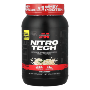 8CF28848-CD00-4F42-B31D-C0CDEF696A36 Nitro-Tech™ Whey Protein, Vanilla Cream, 2.21 lbs (1 kg)