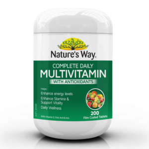 NATURE’S WAY COMPLETE DAILY MULTIVITAMIN – 200 TABLETS