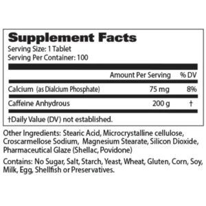 CAFFEINE TABLETS
